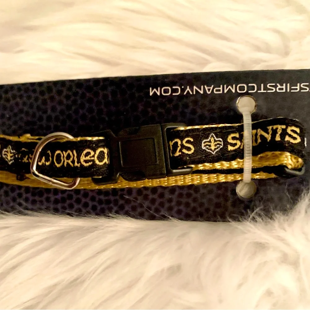 New NFL New Orleans Saints cat dog small pet collar
